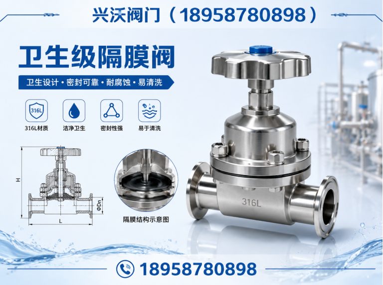 苍南县卫生级隔膜阀展示图